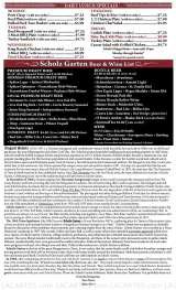 Menus & Prices, Scholz Garten, Austin
