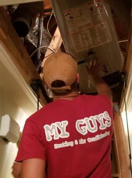  Profile Photos of My Guys Plumbing, Heating & Air Conditioning 16753 Donwick Dr, Suite C6 - Photo 1 of 2