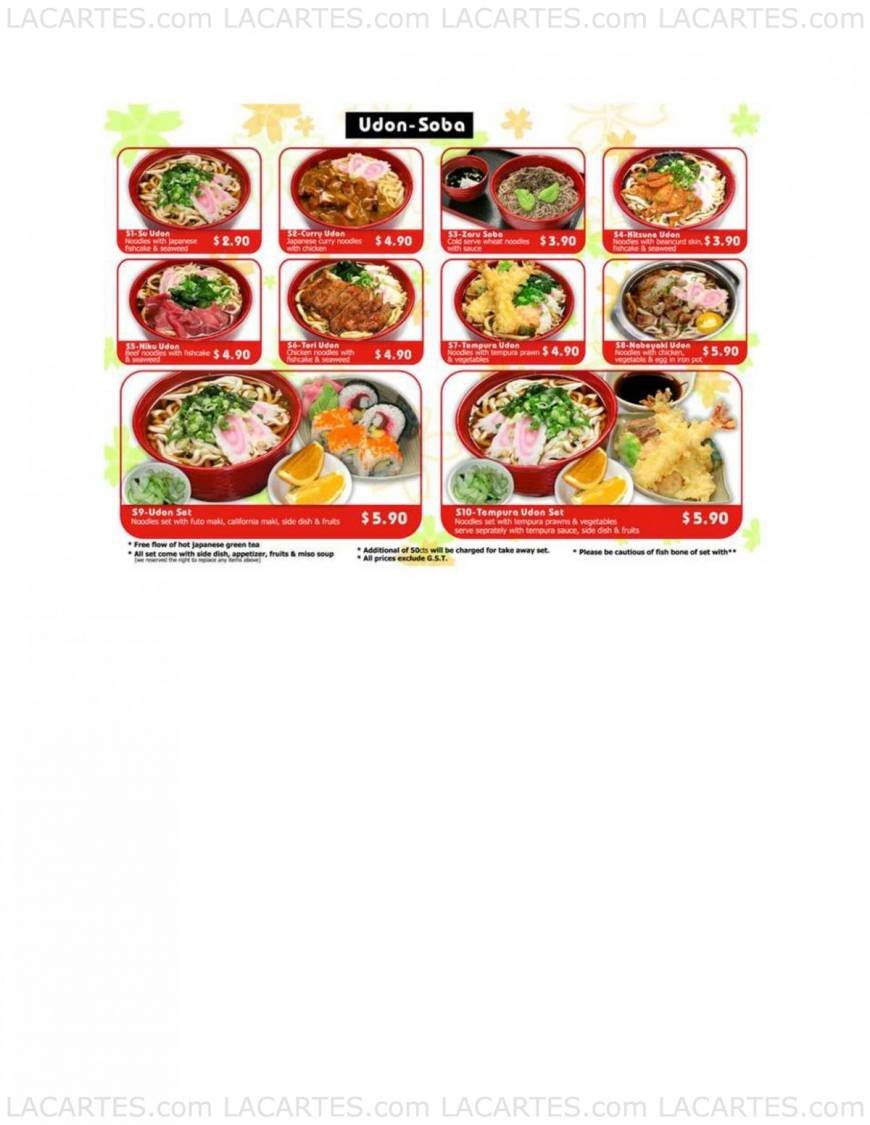  Pricelists of Sumo House @ Clementi Central Blk 451 Clementi Central Avenue 3 - Photo 3 of 3