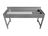 Vegetable preparation table, Gastrometal, Sangeorgiu de Mures