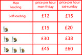 Menus & Prices, supervans, wanstead