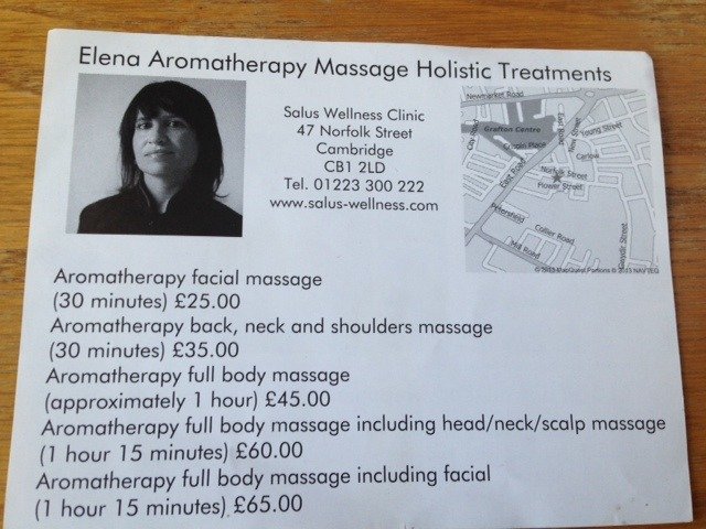  Pricelists of Aroma4Life norfolk st - Photo 1 of 1