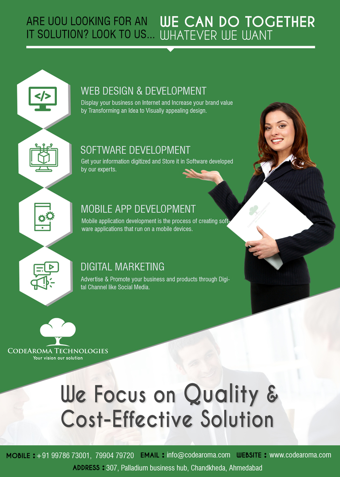  New Album of CodeAroma Technologies 307, Palladium business hub, opp. 4D square mall, chandkheda, Mahavirnagar, Harikurpa Society, Chandkheda, Ahmedabad - Photo 2 of 2