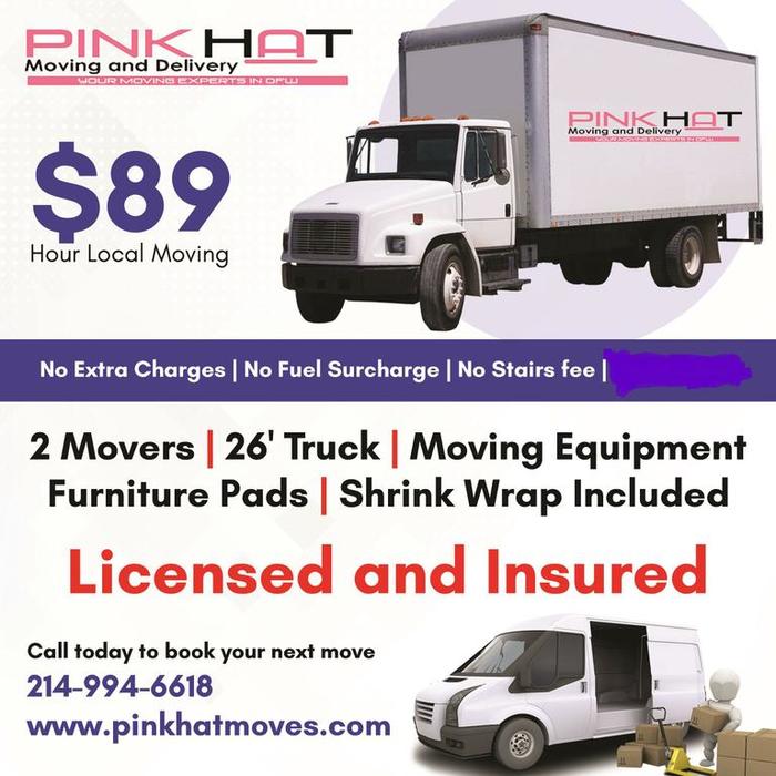  Profile Photos of Pink Hat Moving and Delivery 1015 N Interstate 35E - Photo 1 of 1