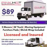 Pink Hat Moving and Delivery, Carrollton