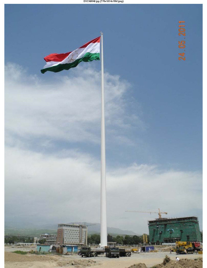 The Flagpole World records Dushanbe - Tajikistan 165 m  of Veth Consulting Al Wahda street - Photo 2 of 4
