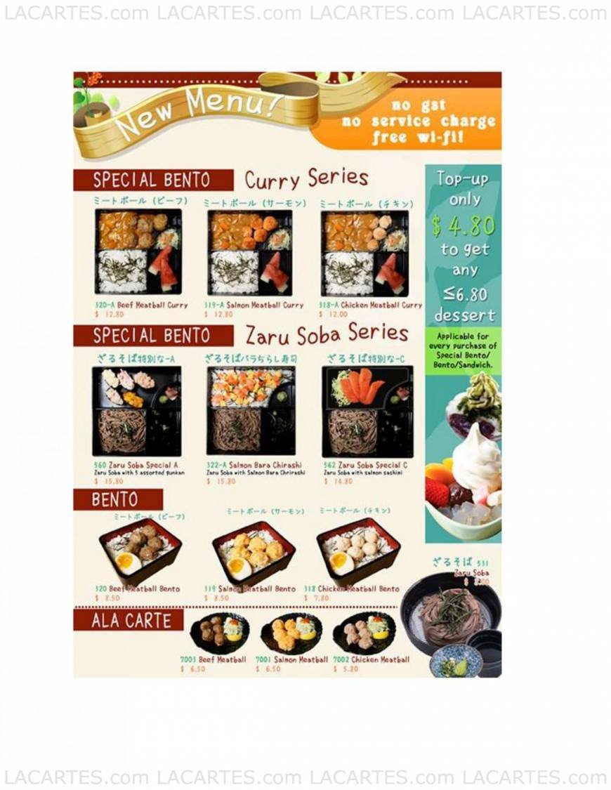  Pricelists of MOF ã® Japanese Sweets & Coffee @ Lot One Shoppers' Mall 03-14A Lot One Shoppers' Mall - Photo 1 of 1