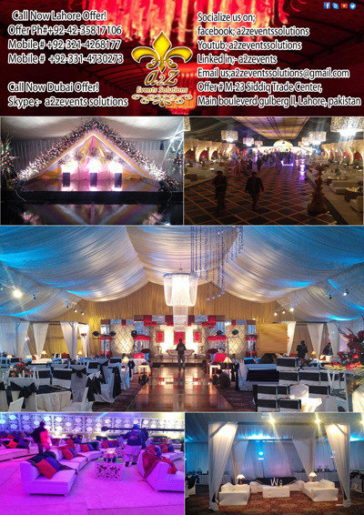  Profile Photos of A2Z Events Solutions in Pakistan is best choice for Everyone who need Professional Weddings Planning Services, Dedicated Team with Professional and Experienced minds to handle Family or Corporate Events and execute the best Variety of Options in All Categories M-23 Siddiq Trade Center, Main boulevard Gulberg III Lahore, Pakistan - Photo 1 of 1