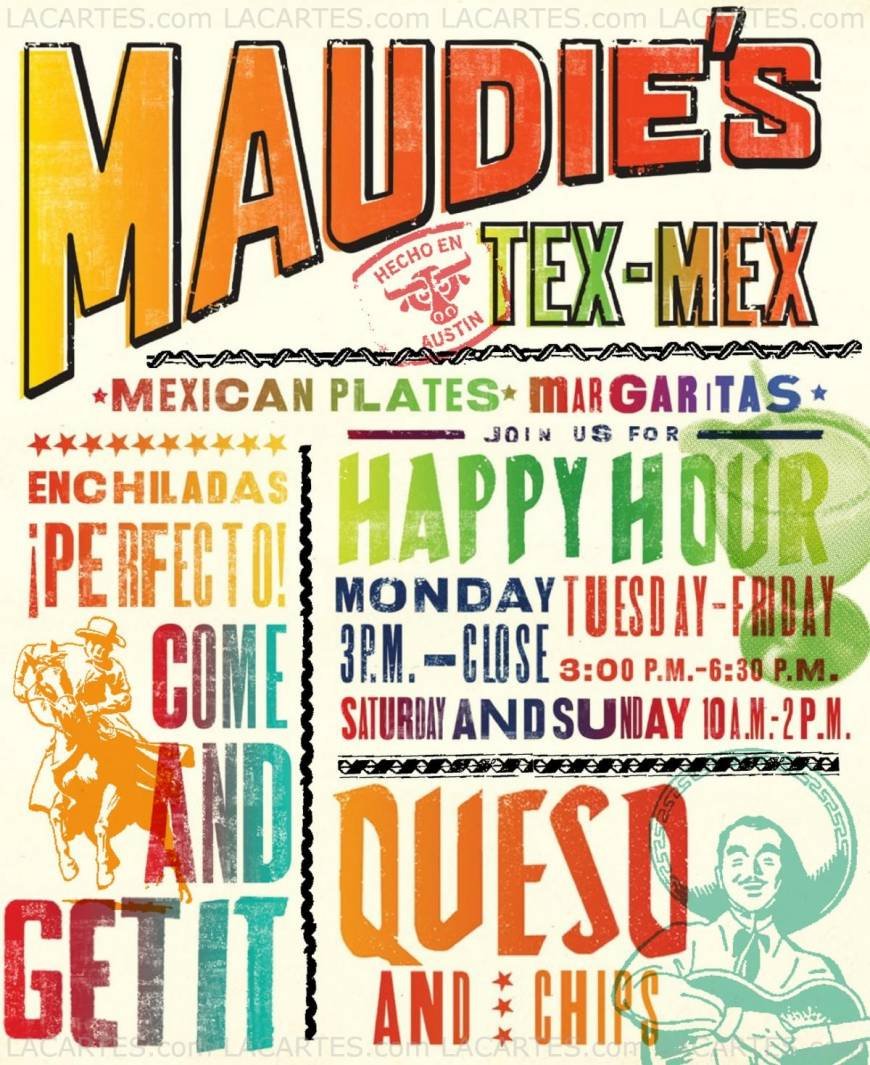  Pricelists of Maudie's Hill Country 12506 Shops Parkway - Photo 4 of 9