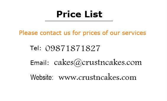  Pricelists of CrustNCakes - Order Cakes Online in Gurgaon DLF Phase-3 - Photo 1 of 1
