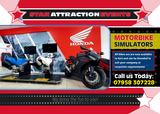 Honda Simulator Star Attraction Events 126 Jug Bank 