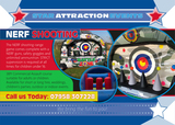 Nerf Shooting Star Attraction Events 126 Jug Bank 