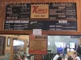 Menus & Prices, Smitty's Market, Lockhart