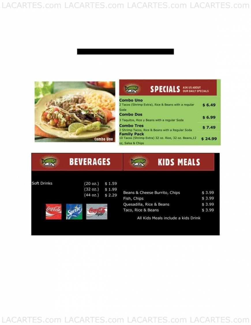  Pricelists of Senor Baja-Temecula 26491 YNEZ RD - Photo 2 of 2