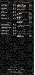 Menus & Prices, NENE RESTAURANT, Beckenham
