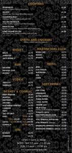 Menus & Prices, NENE RESTAURANT, Beckenham