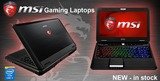 MSI Gaming Laptops ClickandKeyboard Sales the Most Exclusive I.T Components & Computers! Unit C1 Brearley Place,  Baird Road,  Quedgeley 