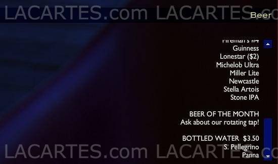  Pricelists of Key Bar 617 West 6th Street - Photo 4 of 9