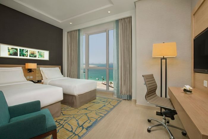 Twin Bedroom Suite Profile Photos of DoubleTree by Hilton Hotel Dubai - Jumeirah Beach The Walk, Dubai Marina - Photo 20 of 21