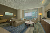 Suite Living Room Area DoubleTree by Hilton Hotel Dubai - Jumeirah Beach The Walk, Dubai Marina 