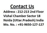 Menus & Prices, ATS Pristine, Noida