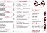 Menus & Prices, Ho Ho Chinese Takeaway Dagenham, Dagenham