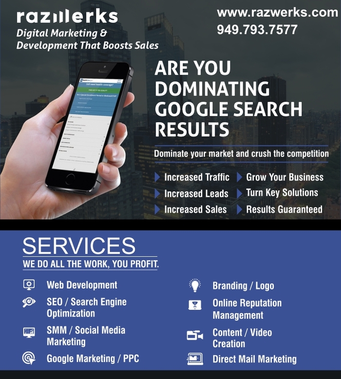 Orange County SEO, Internet Marketing Services, OC SEO, SEO Company Orange County, razwerks New Album of razwerks 1968 S. Coast Hwy #479 - Photo 1 of 1 Orange County SEO, Internet Marketing Services, OC SEO, SEO Company Orange County, razwerks New Album of razwerks 1968 S. Coast Hwy #479 - Photo 1 of 1