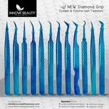 Diamond Grip Eyelash Tweezers, usa