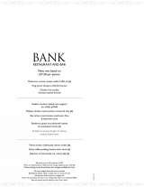 Menus & Prices, Bank Westminster & Zander Bar, London