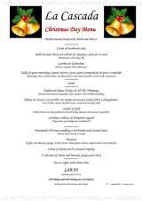 Menus & Prices, La Cascada Spanish Restaurant, Ardleigh