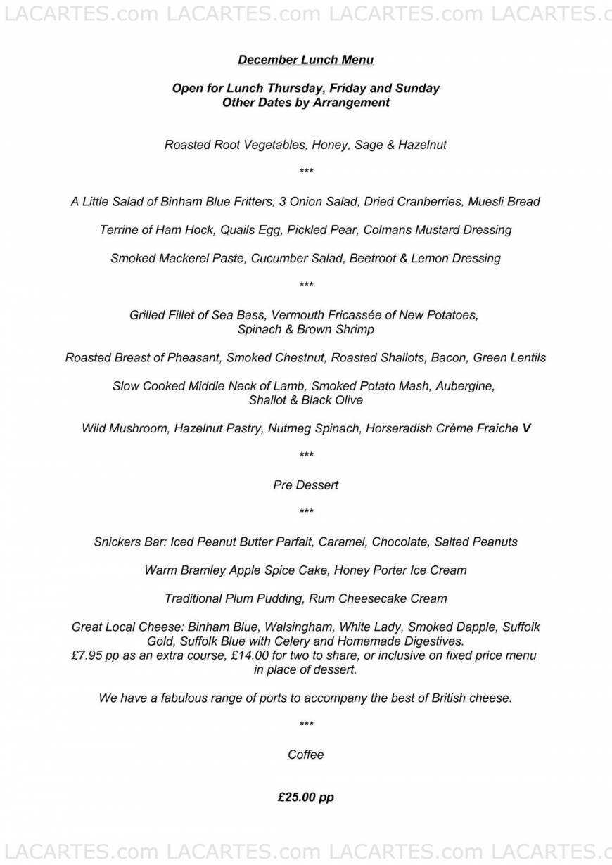 Pricelists of The Lavender House 39 The Street Brundall   - Photo 4 of 5