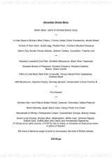 Menus & Prices, The Lavender House, Norwich