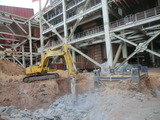  TRITHERM 80ton Towercrane foundation demolition work in india 13, ANJANEYAR KOIL STREET, WEST SAIDAPET, CHENNAI 