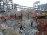  TRITHERM 80ton Towercrane foundation demolition work in india 13, ANJANEYAR KOIL STREET, WEST SAIDAPET, CHENNAI 