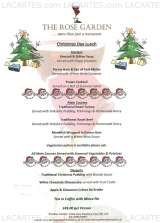 Menus & Prices, The Rose Garden Restaurant, Rochford