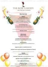 Menus & Prices, The Rose Garden Restaurant, Rochford