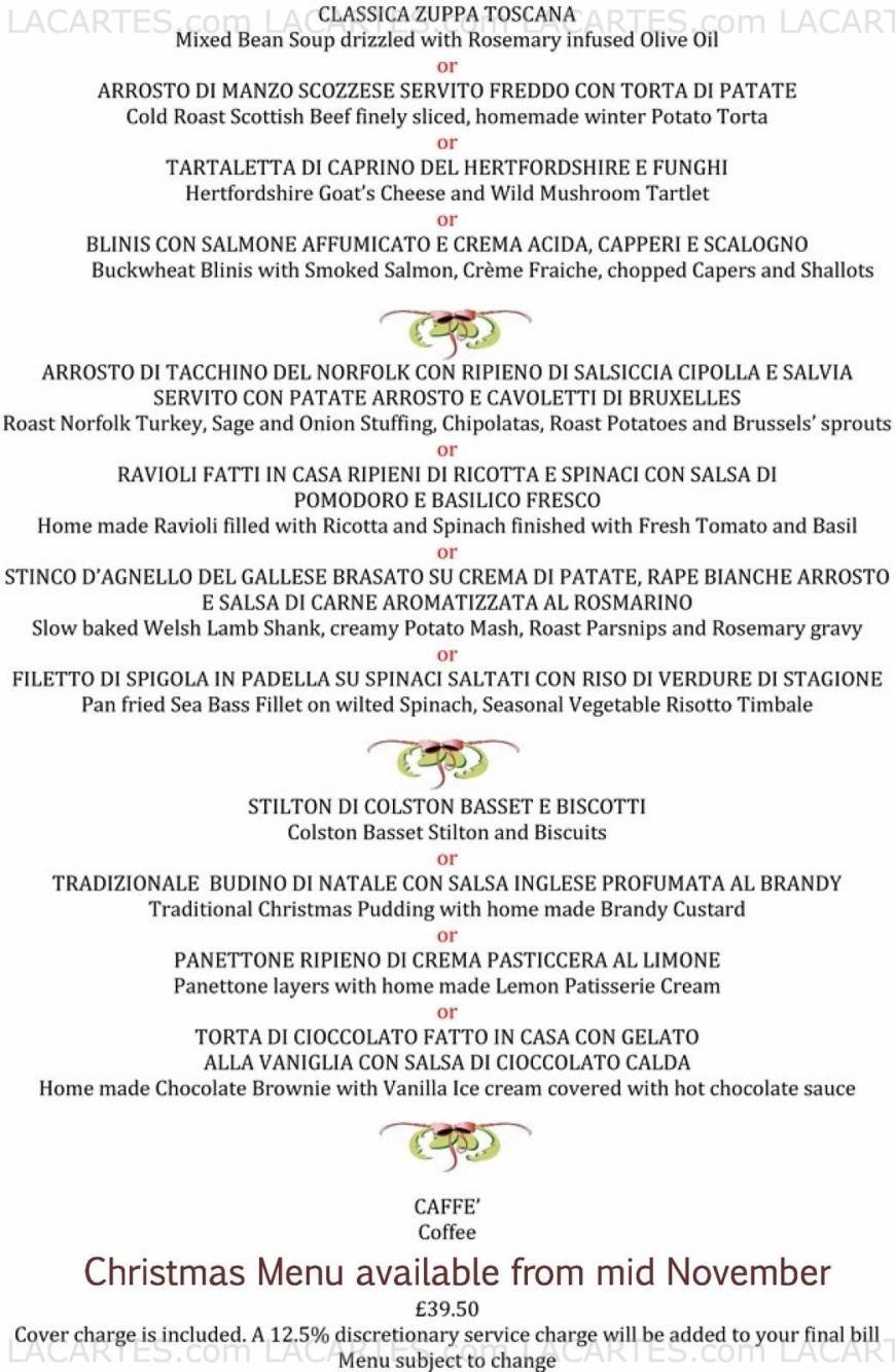  Pricelists of Nolita Restaurant & Bar Great North Road - Photo 13 of 13