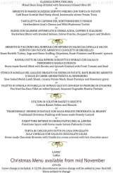 Menus & Prices, Nolita Restaurant & Bar, Brookman's Park