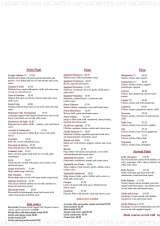 Menus & Prices, Little Italy Restaurant Timperley, Timperley