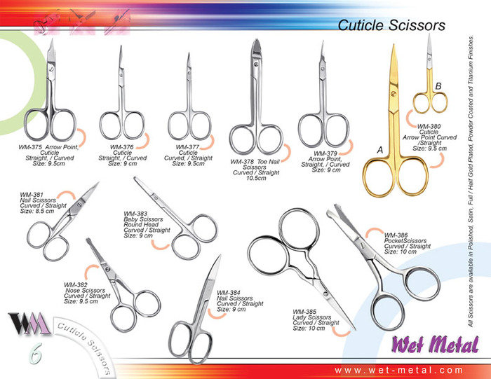 Cuticle scissors New Album of Wet Metal - Manufacturers of beauty Care Instruments 82, Quaid-e-Azam Road - Photo 22 of 35