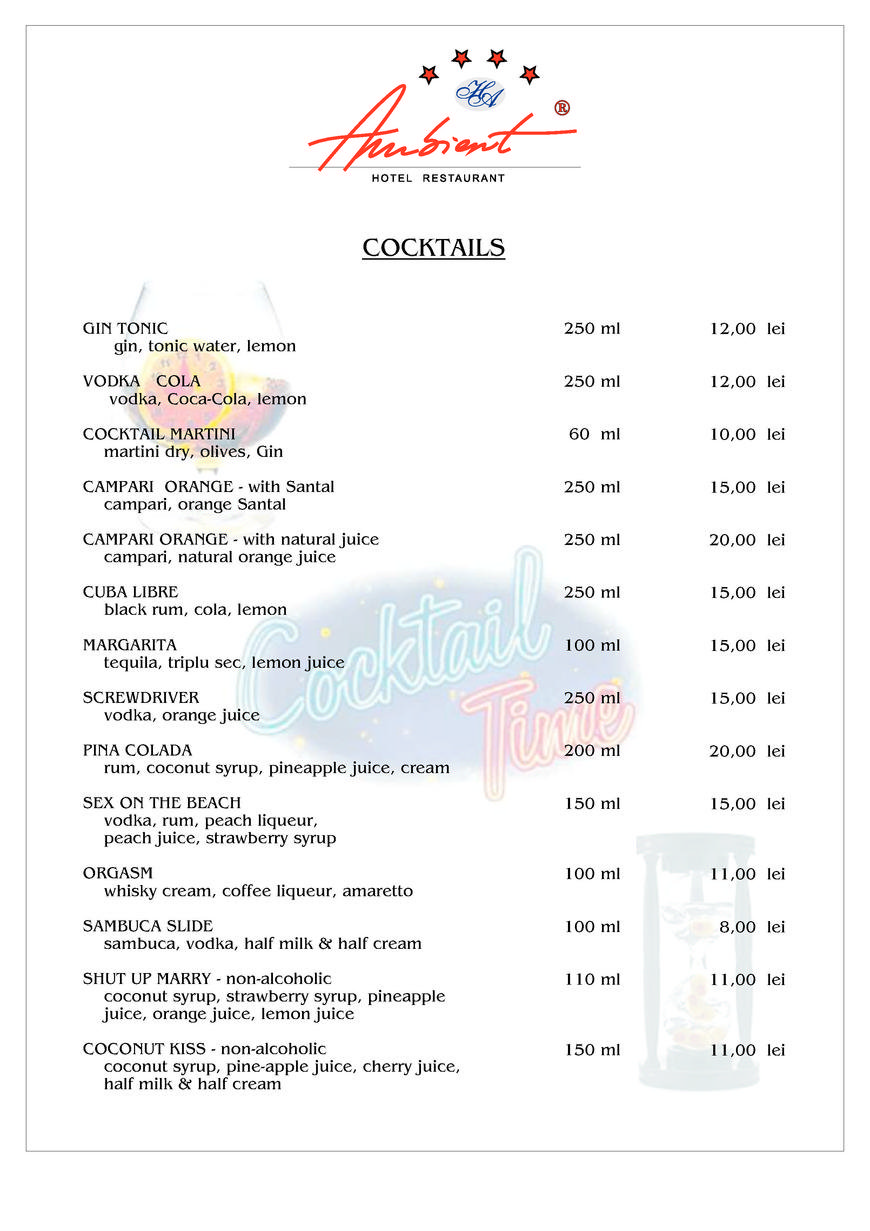  Pricelists of Hotel Ambient 4* - defining comfort 27 Iuliu Maniu - Photo 2 of 19