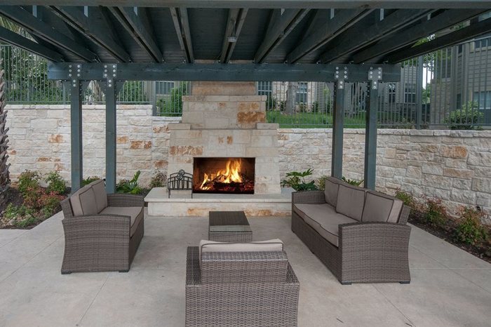 outdoor lounge area Profile Photos of Remington Ranch Apartments 12511 Jones-Maltsberger Rd, - Photo 5 of 8