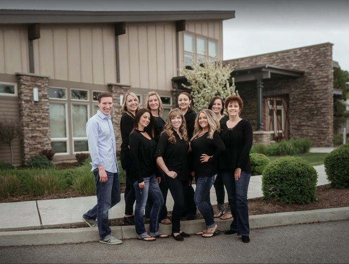 Team and exterior view Spokane Valley dentist DaBell & Paventy Orthodontics DaBell & Paventy Orthodontics of DaBell & Paventy Orthodontics 720 N. Evergreen Rd #101 - Photo 7 of 9 Team and exterior view Spokane Valley dentist DaBell & Paventy Orthodontics DaBell & Paventy Orthodontics of DaBell & Paventy Orthodontics 720 N. Evergreen Rd #101 - Photo 7 of 9
