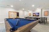 Billiards table at Solea Alamo Ranch in San Antonio Texas Solea Alamo Ranch 11133 Westwood Loop 