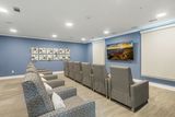 Media room at Solea Alamo Ranch in San Antonio Texas Solea Alamo Ranch 11133 Westwood Loop 