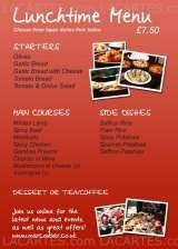 Menus & Prices, Marco's Wine Bar and Tapas Restaurant, Rayleigh