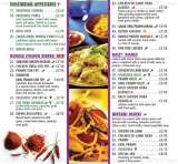 Menus & Prices, Cinnamon Spice, Boughton Aluph