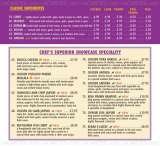 Menus & Prices, Cinnamon Spice, Boughton Aluph