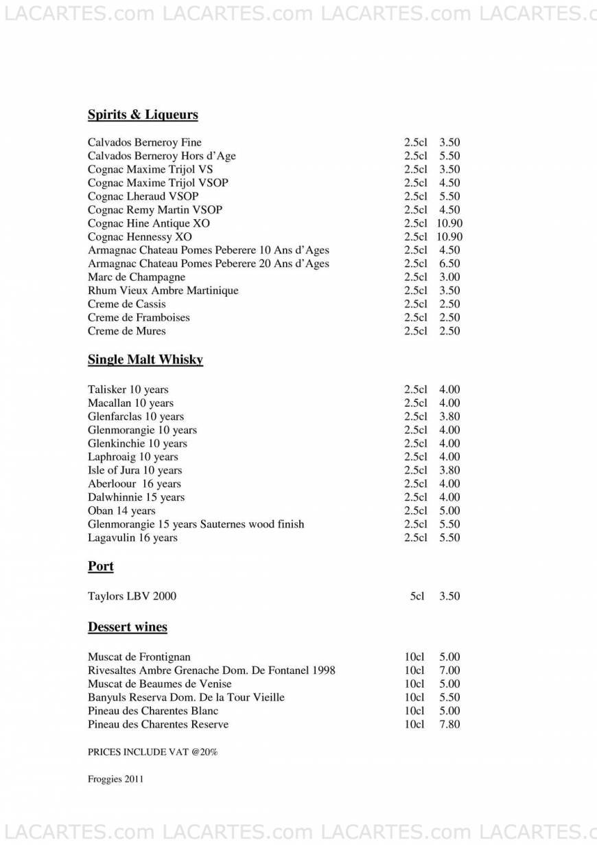  Pricelists of Froggies School Lane . Bodsham - Photo 11 of 12