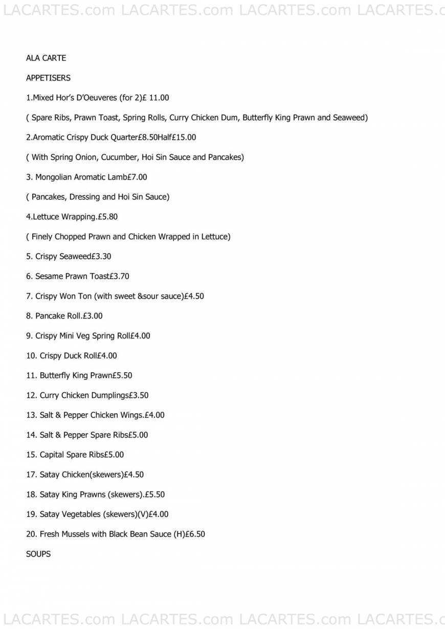  Pricelists of Imperial China 16 High Street  - Photo 19 of 24